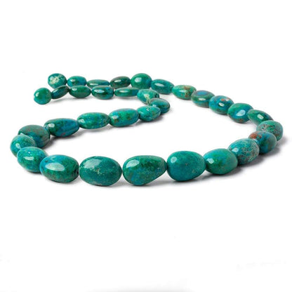 10x9x7-20x13x11mm Chrysocolla plain nugget beads 20 inches 33 pieces AA