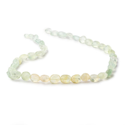 7-9mm Shaded Prehnite Faceted Oval Beads 14.5 inch  42 pieces