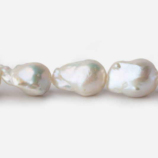 11.5x15-14x23mm Off White Ultra Baroque Freshwater Pearl 16 inch 20 pieces A