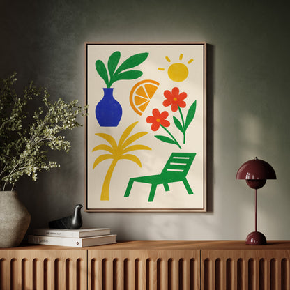 Sun Chair and Citrus Dreams