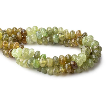 11mm Grossular Garnet faceted rondelle beads 16 inch 56 pieces