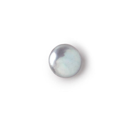 11mm Silver Coin Freshwater Pearl Focal 1 piece