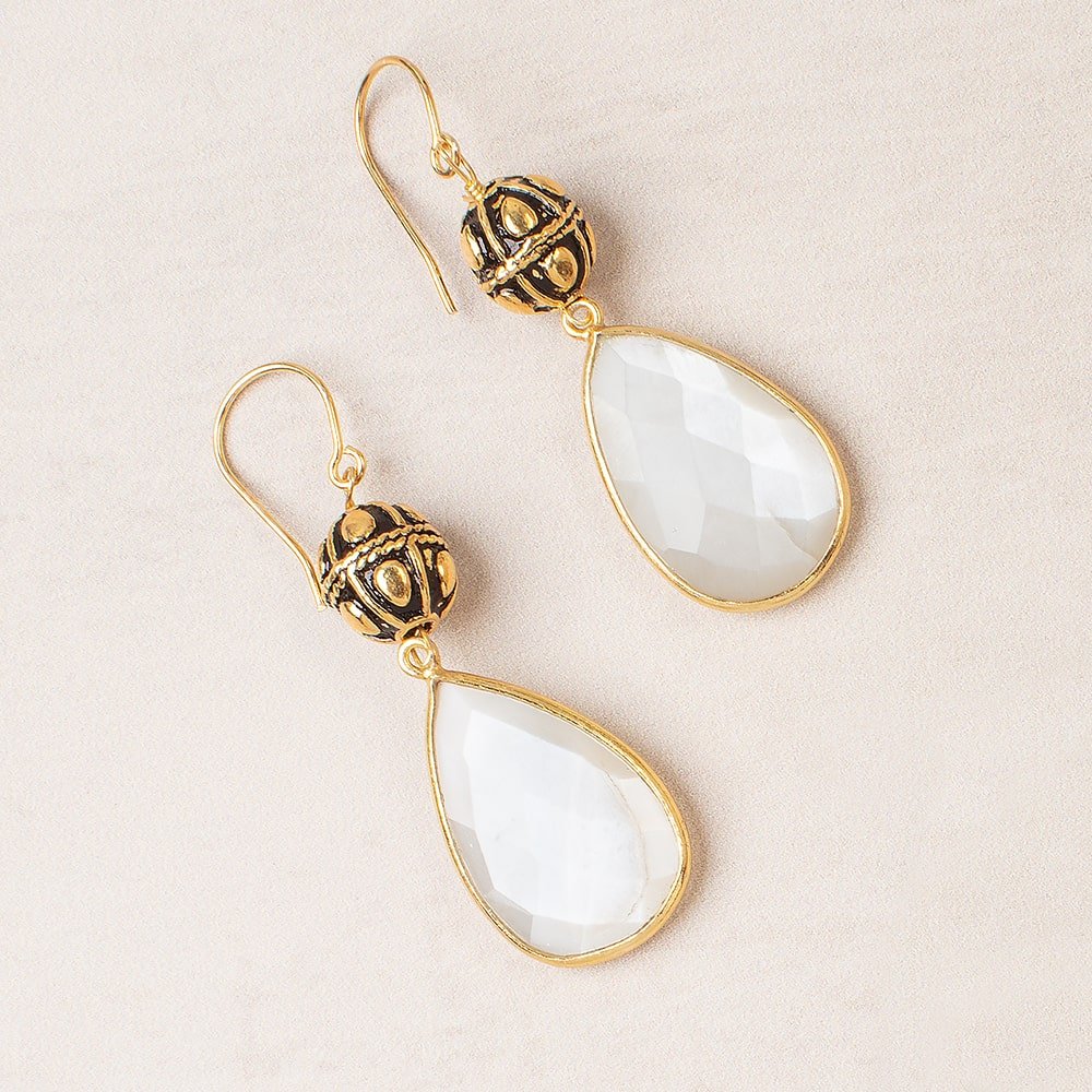 11x10mm Antiqued 22kt Plated Copper Bali Oval Set of 4 Beads