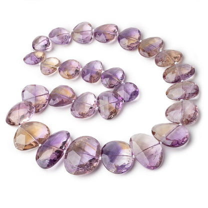 11x15-17x30mm Ametrine Side Drilled Faceted Nuggets 16 inch 27 Beads AAA