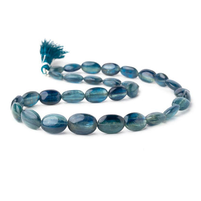 11x7-15.5mm Tanzanian Kyanite Plain Oval Beads 15 inch 29 pcs AA