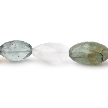 11x7-24x10mm Multi Gemstone Faceted Nuggets 16 inch 28 beads