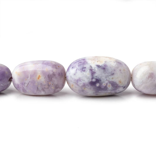 11x8-19.5x13.5mm Morado Purple Opal Plain Nugget Beads 18 inch 29 pieces AA