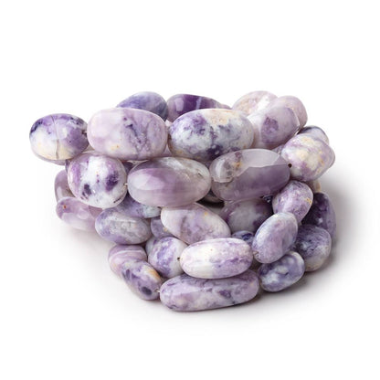 11x8-19.5x13.5mm Morado Purple Opal Plain Nugget Beads 18 inch 29 pieces AA