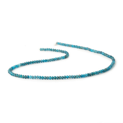 3mm Multi Tonal Apatite Micro faceted rondelle beads 13 inch 155 pieces