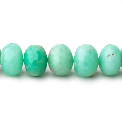 12mm Chrysoprase Faceted Rondelle Beads 14 inch 40 pieces