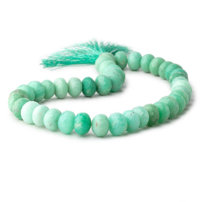 12mm Chrysoprase Faceted Rondelle Beads 14 inch 40 pieces