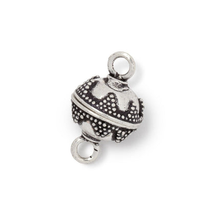 12mm Miligrain Triangle Magnetic Clasp 1 piece