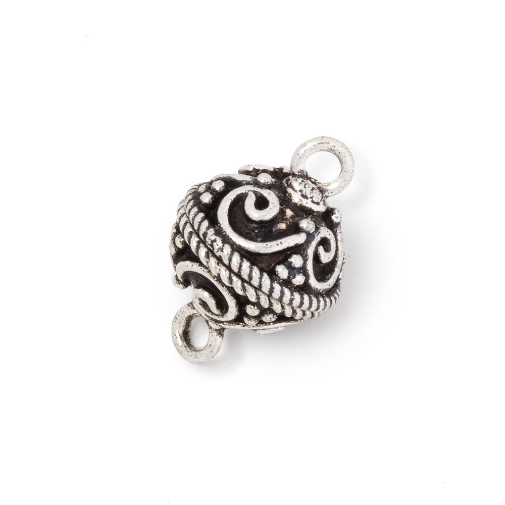 12mm Swirl Design Magnetic Clasp 1 piece