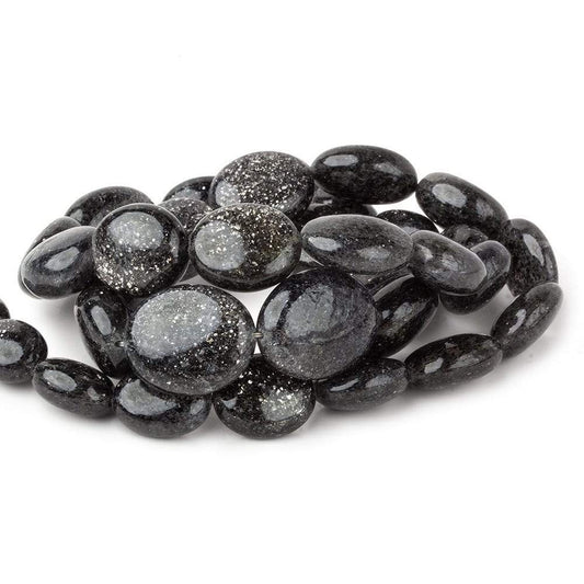 12x10-20x16mm Celestial Quartz full bodied plain nuggets 20 inch 33 beads AA