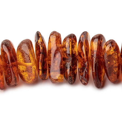 12x10-25x15mm Baltic Amber Plain Nugget Beads 27 inch 139 pieces