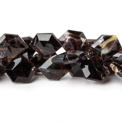 12x14-13x17mm Rapid City Jasper faceted pentagons 6 inch 38 beads AAA