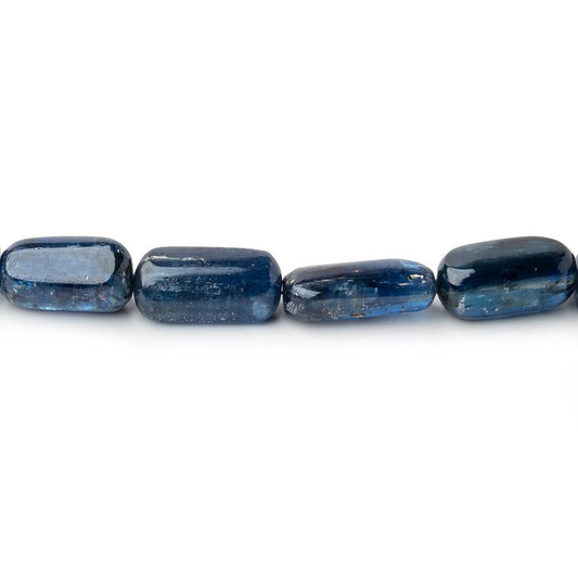 12x8-16x8mm Kyanite plain rectangular nuggets 8 inch 13 beads