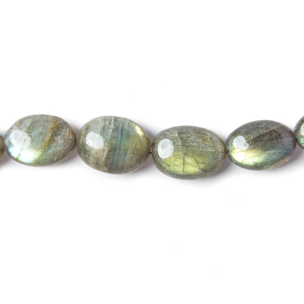 12x9-16x12mm Labradorite Plain Oval Nuggets 16 Inch 32 piece