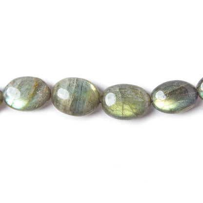 12x9-16x12mm Labradorite Plain Oval Nuggets 16 Inch 32 piece