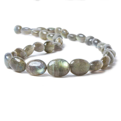 12x9-16x12mm Labradorite Plain Oval Nuggets 16 Inch 32 piece