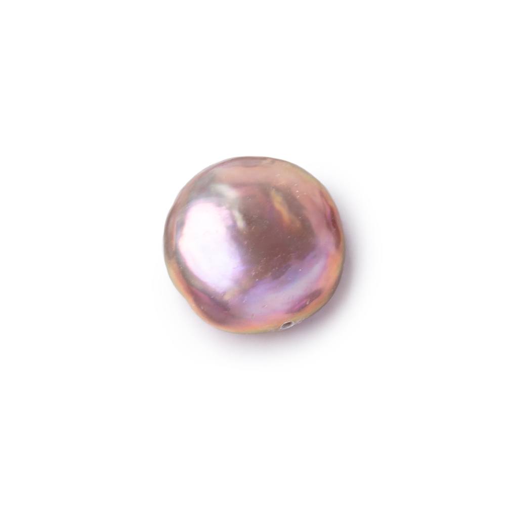 13-14mm Lilac Coin Freshwater Pearl Focal 1 piece