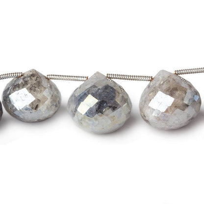 13-15mm Mystic Tourmalinated Quartz Candy Kiss Briolettes 8.5 inch 14 pcs