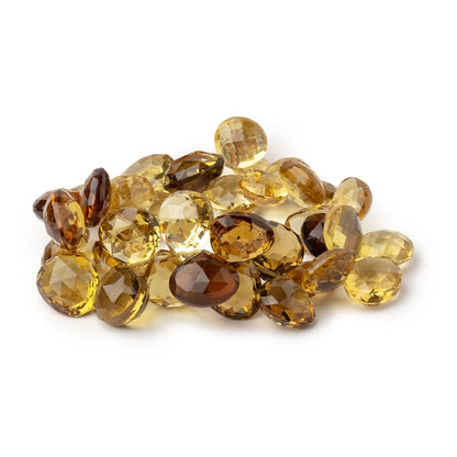 13-16.5mm Multi Quartz Faceted Heart Beads 8 inch 36 pieces