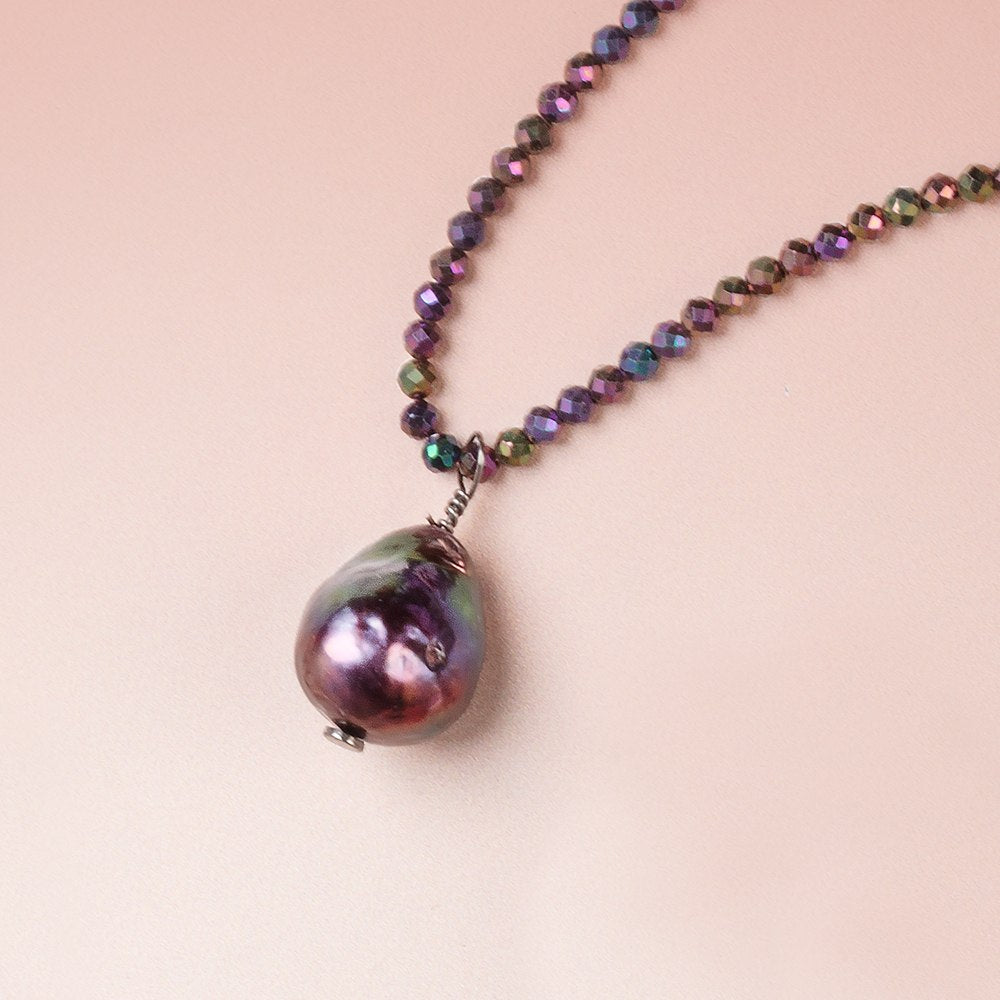 13-16mm Peacock Ultra Baroque Focal Beads 1 piece