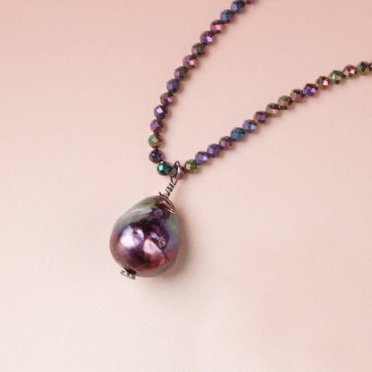 13-16mm Peacock Ultra Baroque Focal Beads 1 piece