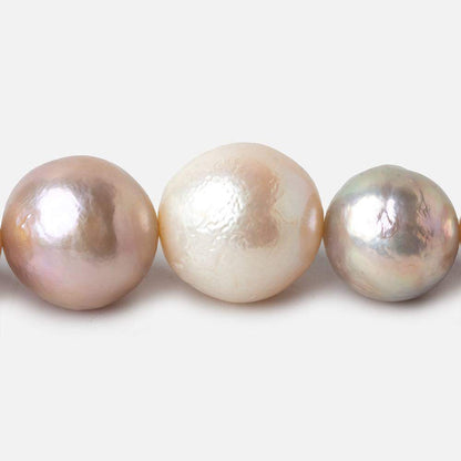 13-16mm Tri Color Baroque Freshwater Pearl 16 inch 30 pieces