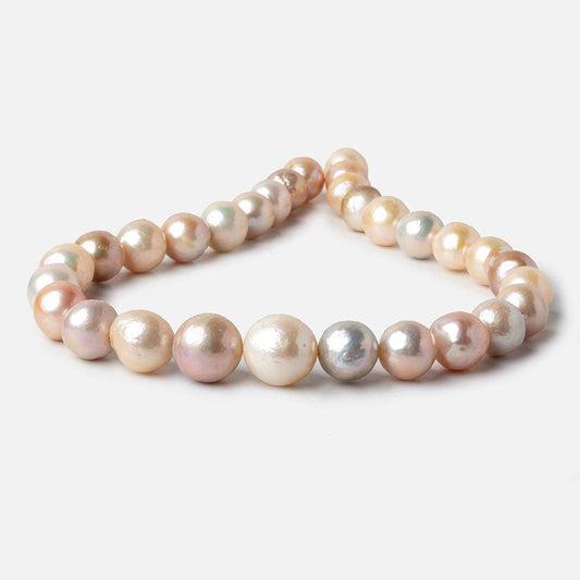 13-16mm Tri Color Baroque Freshwater Pearl 16 inch 30 pieces
