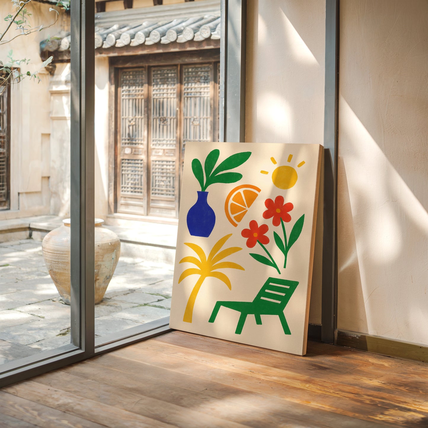 Sun Chair and Citrus Dreams