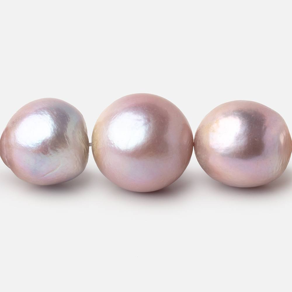 13.5-18mm Petal Pink Baroque Freshwater Pearls 16 inch 26 Beads