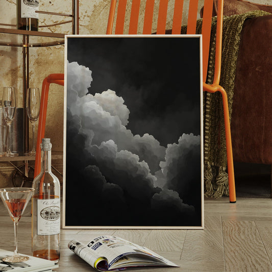 Shadowrise Through Painted Sky