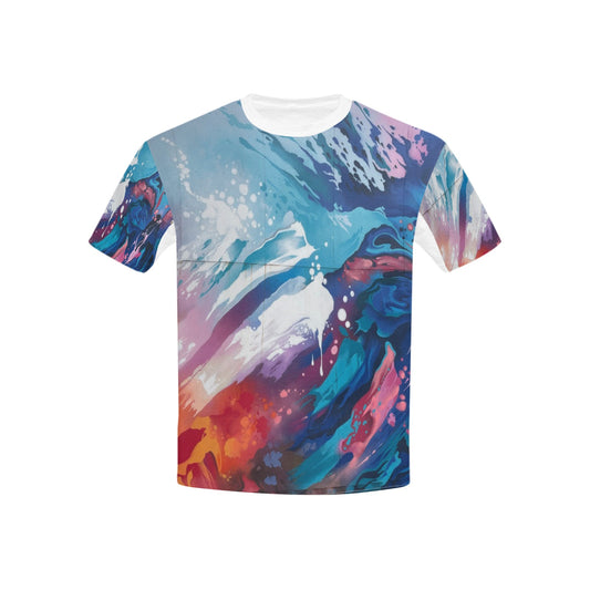 Vibrant AOP T-Shirt for Comfortable Everyday Wear for Kids
