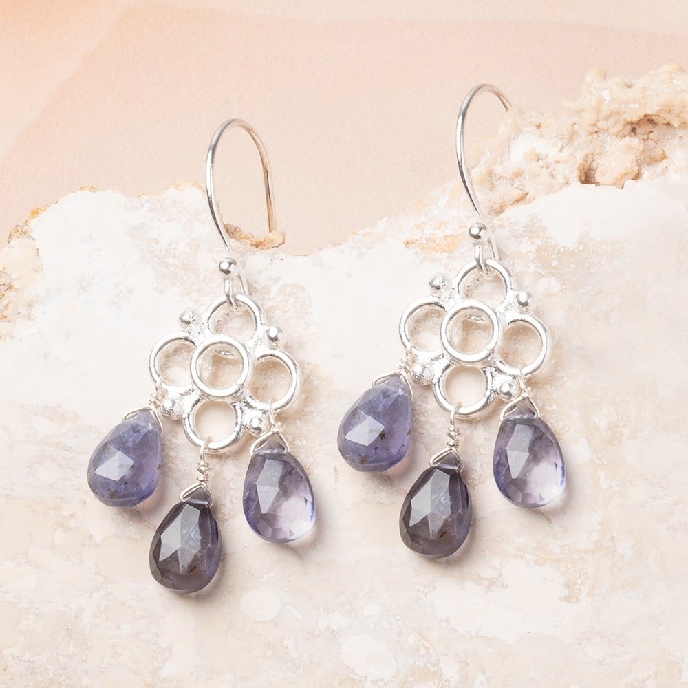 13mm Quatrefoil with 2mm Large Hole Spacer Set of 6 Pieces