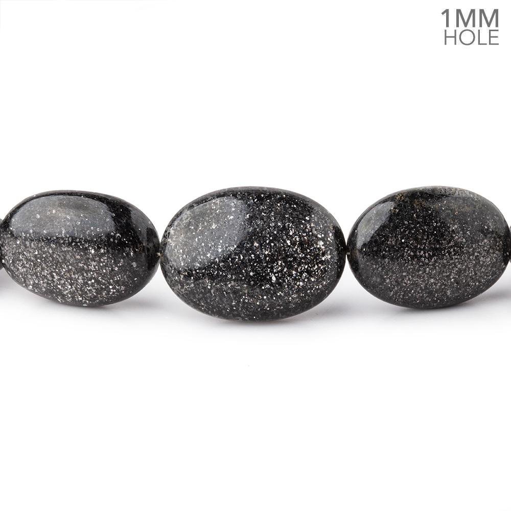 Celestial Quartz Plain Oval Beads 15 inch 25 pieces AA 1mm Large Hole