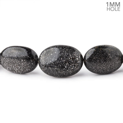 Celestial Quartz Plain Oval Beads 15 inch 25 pieces AA 1mm Large Hole