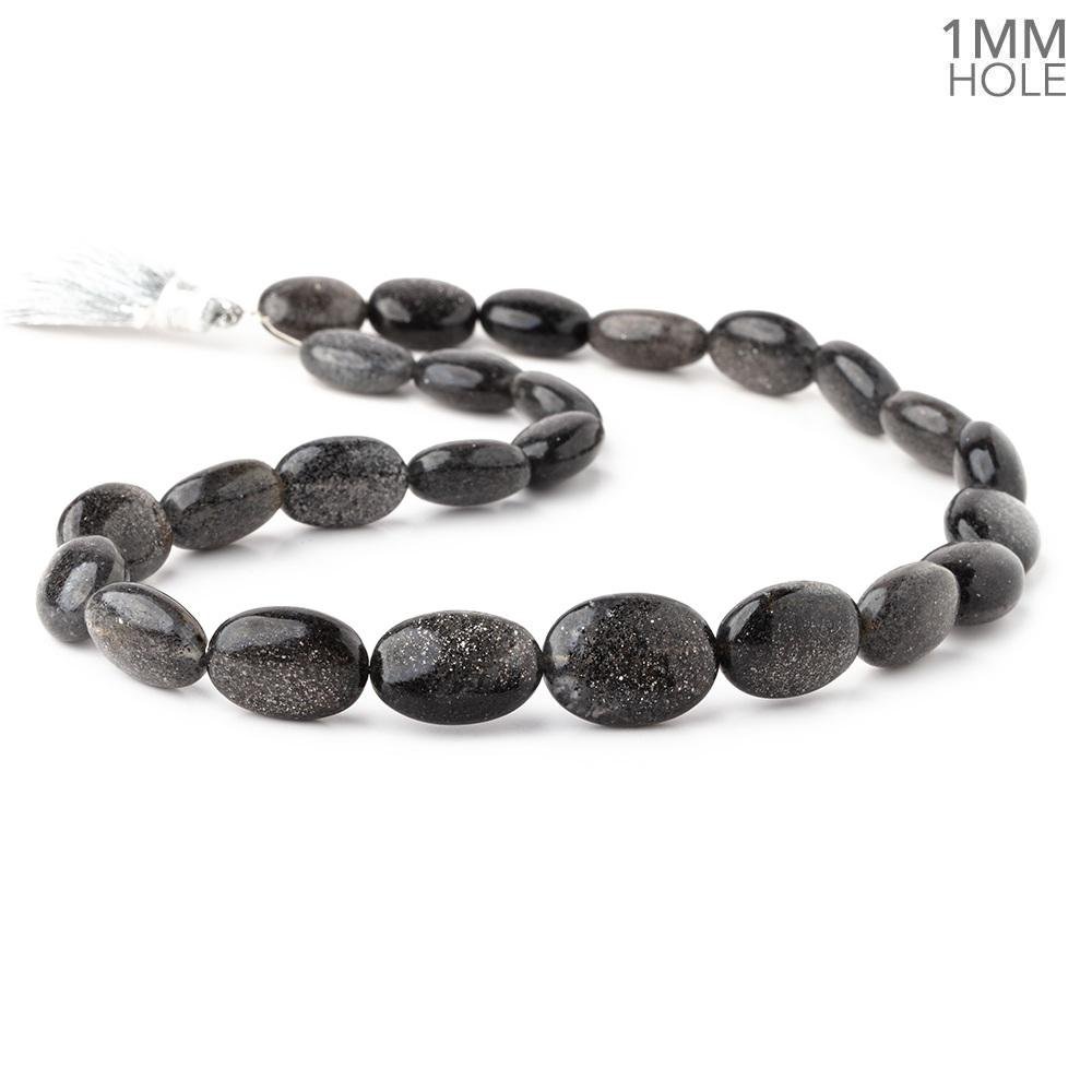 Celestial Quartz Plain Oval Beads 15 inch 25 pieces AA 1mm Large Hole