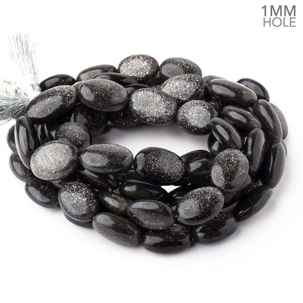 Celestial Quartz Plain Oval Beads 15 inch 25 pieces AA 1mm Large Hole