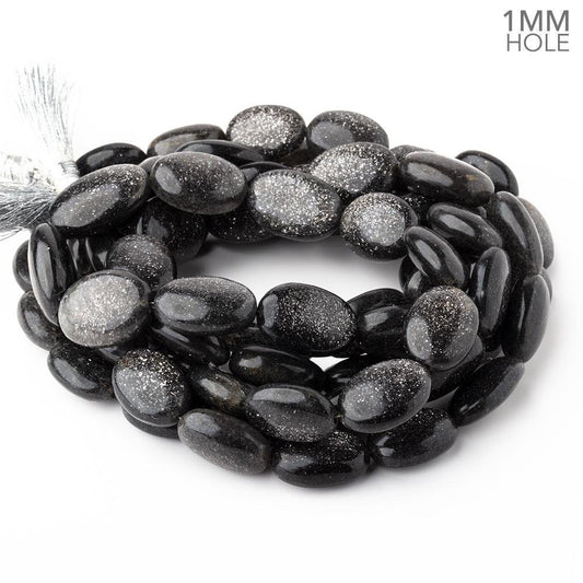 Celestial Quartz Plain Oval Beads 15 inch 25 pieces AA 1mm Large Hole