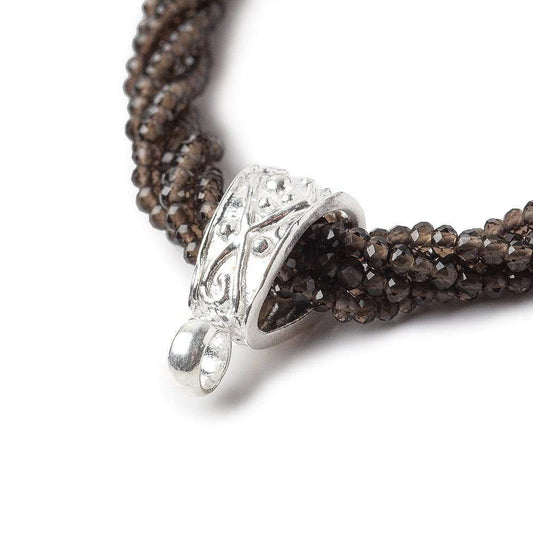 13x6mm Sterling Silver Bail