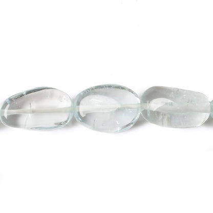 13x9-19.5x12mm Sky Blue Topaz Plain Nugget Beads 16 inches 29 pieces