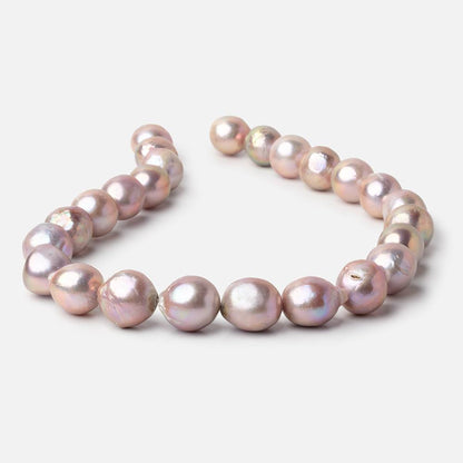 14-16mm Lilac Pink Baroque Freshwater Pearls 16 inch 25 Beads