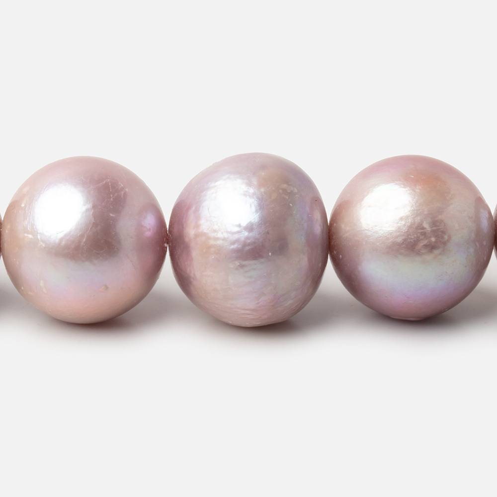 14-17mm Lilac Pink Baroque Freshwater Pearls 16.5 inch 29 Beads