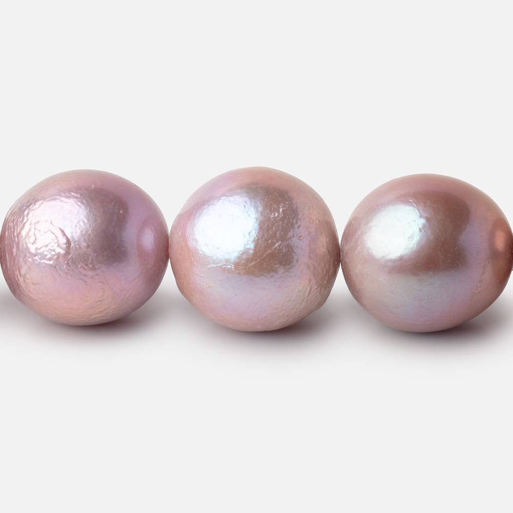 14-17mm Petal Pink Baroque Freshwater Pearls 16 inch 26 Beads
