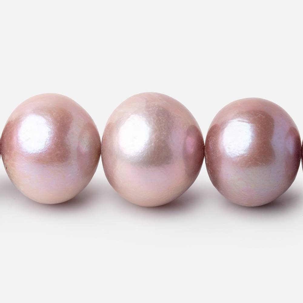 14-18mm Petal Pink Baroque Freshwater Pearls 16 inch 30 Beads