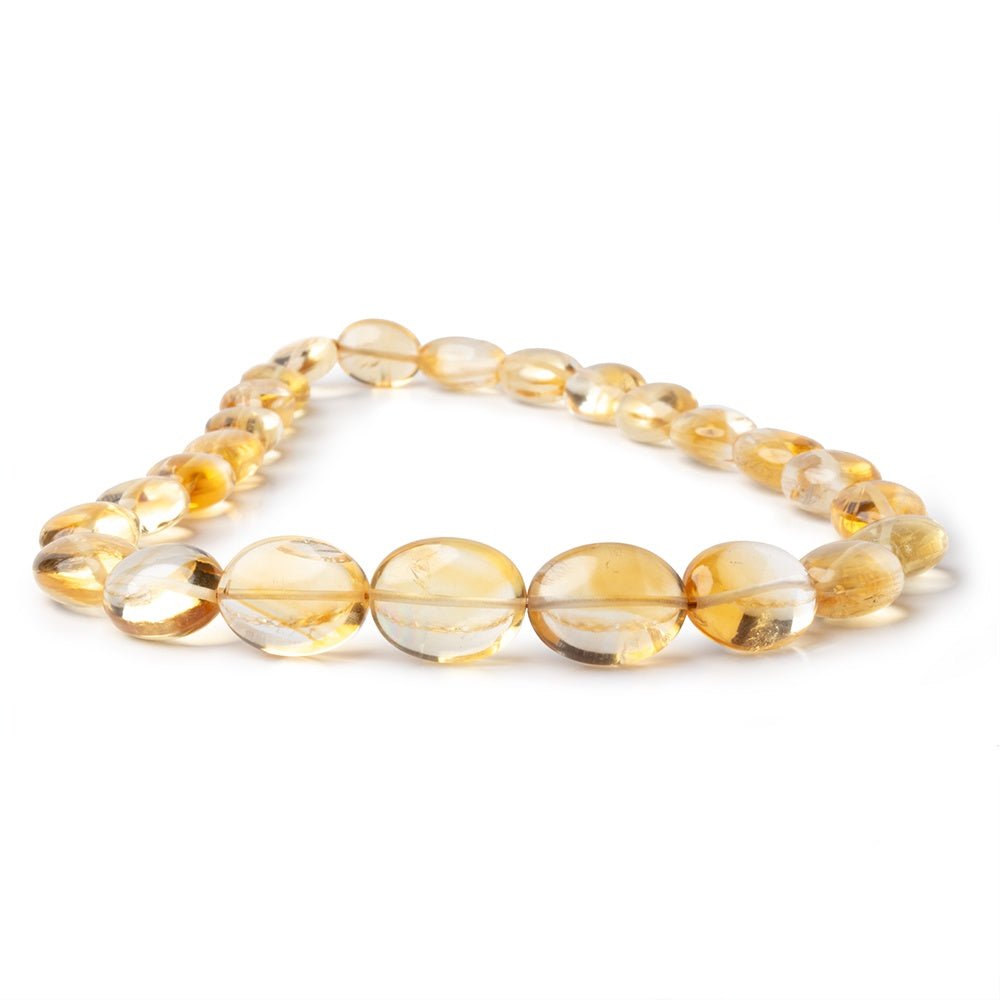 14.5x11-20x16mm Citrine Plain Nugget 17 inch 25 Beads AA