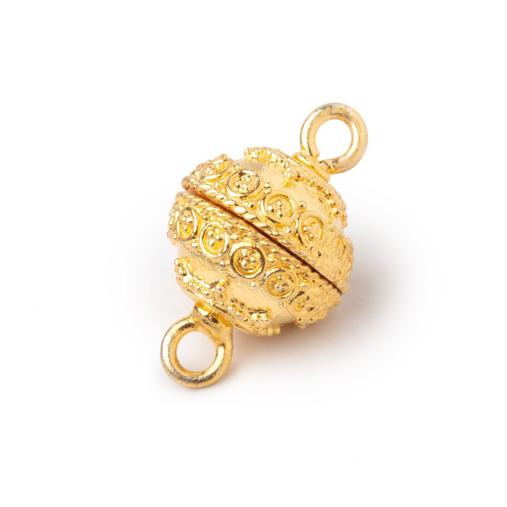 14mm Circular Design Magnetic Clasp 1 piece