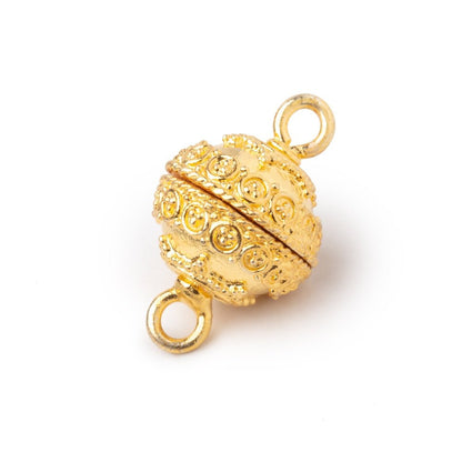 14mm Circular Design Magnetic Clasp 1 piece